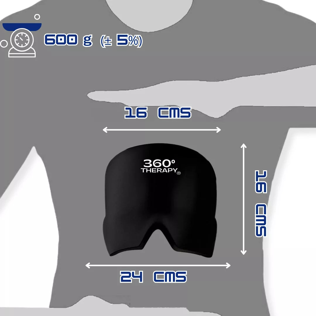 HEAD ALIVE® Gorro de gel especial para alivio de ansiedad y migraña